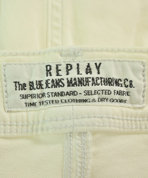 REPLAY（リプレイ）デニムパンツ 白 サイズ:32(L位) メンズ/2200694449194