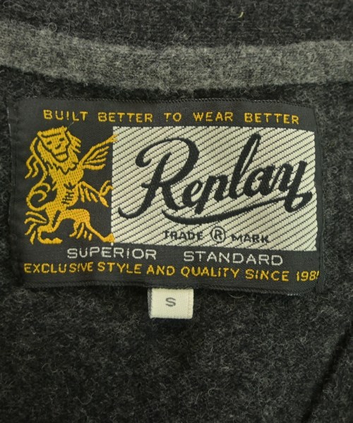 REPLAY（リプレイ）カーディガン グレー サイズ:S メンズ/2200656425136