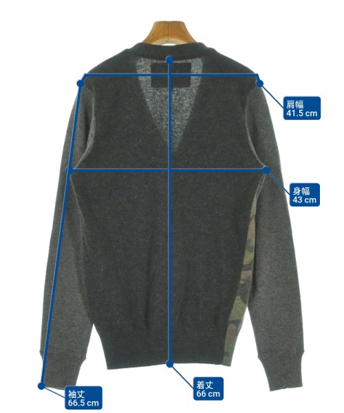 REPLAY（リプレイ）カーディガン グレー サイズ:S メンズ/2200656425136