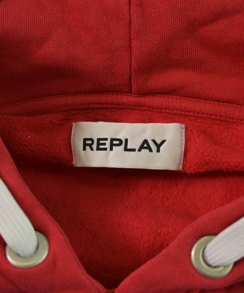 REPLAY（リプレイ）パーカー 赤 サイズ:S メンズ/2200657978068