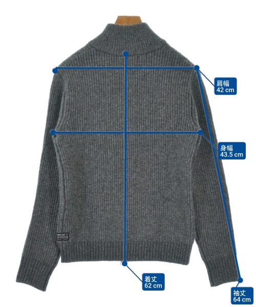 REPLAY（リプレイ）カーディガン グレー サイズ:S メンズ/2200651138062