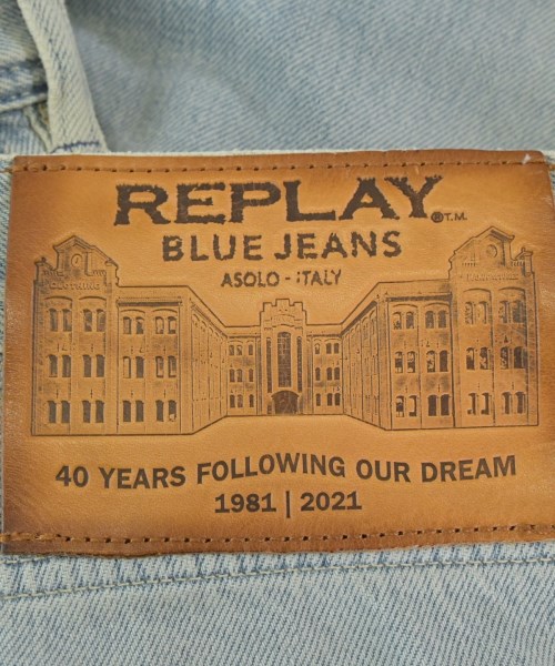 REPLAY（リプレイ）デニムパンツ 青 サイズ:32(L位) メンズ/2200647054024
