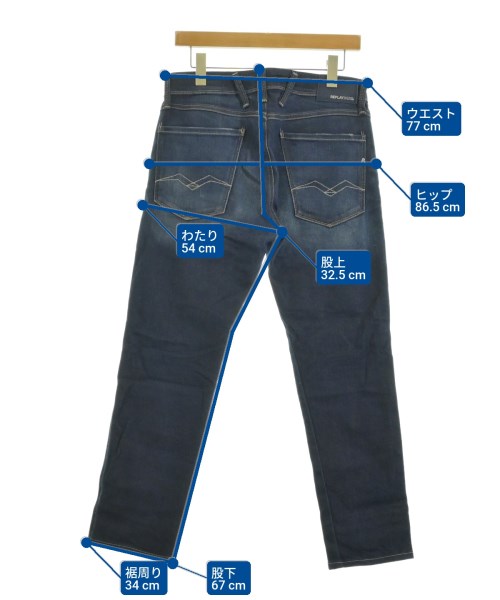 REPLAY（リプレイ）デニムパンツ 紺 サイズ:31(M位) メンズ/2200669531053