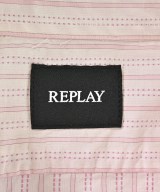 REPLAY（リプレイ）カジュアルシャツ ピンク サイズ:M メンズ/2200669531251