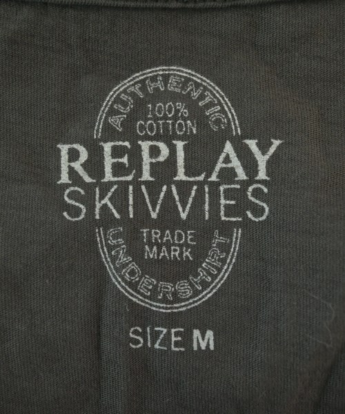 REPLAY（リプレイ）Tシャツ・カットソー グレー サイズ:M メンズ/2200677353104