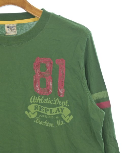 REPLAY（リプレイ）Tシャツ・カットソー 緑 サイズ:M メンズ/2200677353173
