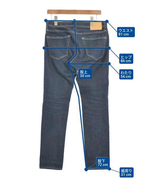 YANUK（ヤヌーク）デニムパンツ 紺 サイズ:30(M位) メンズ/2200639363165