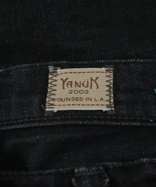 YANUK（ヤヌーク）デニムパンツ 黒 サイズ:28(S位) メンズ/2200629519015