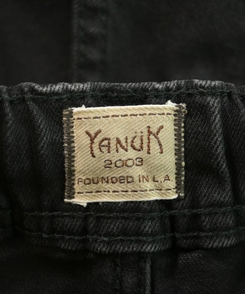 YANUK（ヤヌーク）デニムパンツ 黒 サイズ:S メンズ/2200631690047