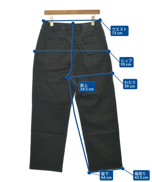 YANUK（ヤヌーク）デニムパンツ 黒 サイズ:S メンズ/2200631690047