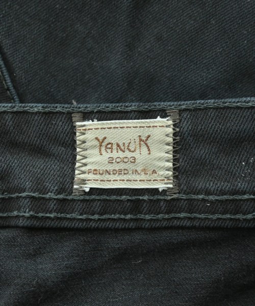 YANUK（ヤヌーク）デニムパンツ 黒 サイズ:32(L位) メンズ/2200699223041