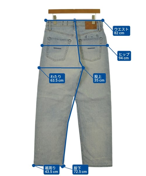 YANUK（ヤヌーク）デニムパンツ 青 サイズ:31(M位) メンズ/2200658055027