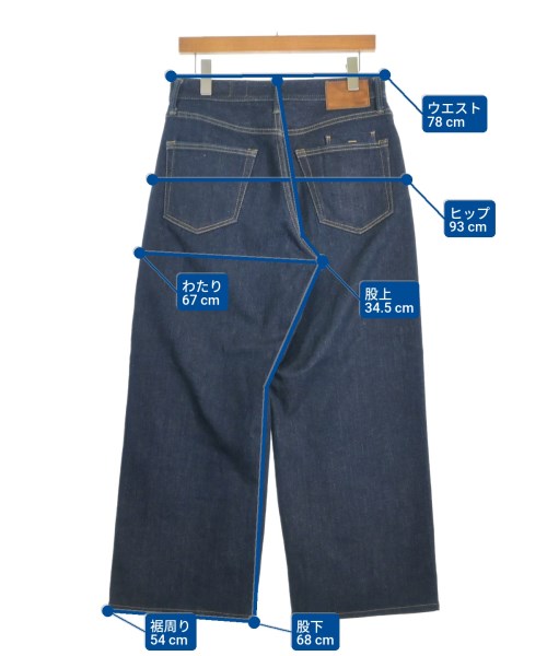 YANUK（ヤヌーク）デニムパンツ 紺 サイズ:30(M位) メンズ/2200658661013