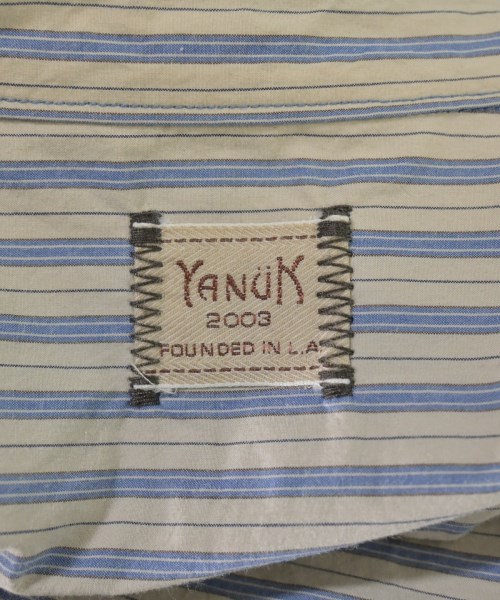 YANUK（ヤヌーク）カジュアルシャツ ベージュ サイズ:M メンズ/2200659407030