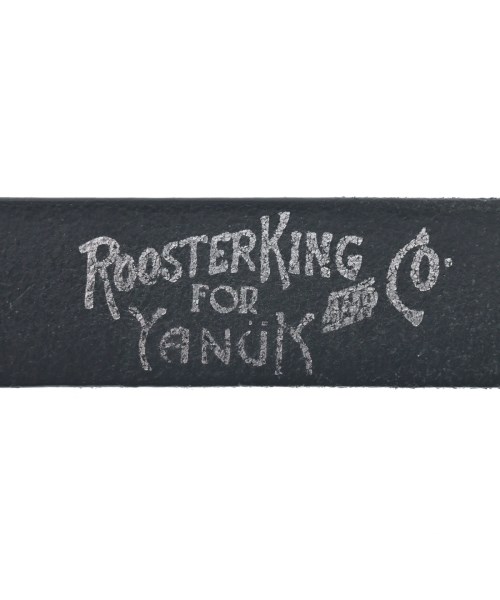 YANUK（ヤヌーク）ベルト 黒 サイズ:- メンズ/2200650770041