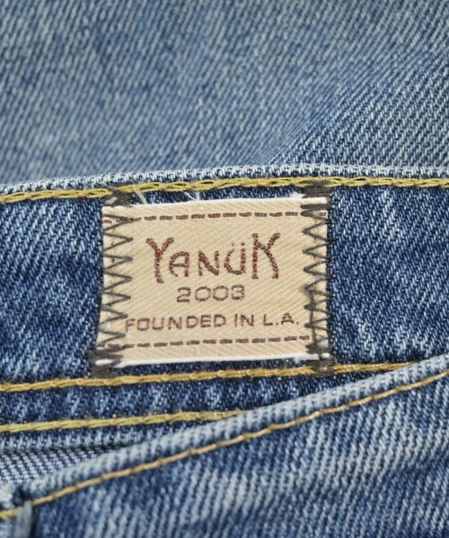 YANUK（ヤヌーク）デニムパンツ 青 サイズ:33(L位) メンズ/2200699799102