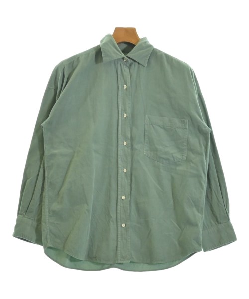 YANUK(ヤヌーク)カジュアルシャツ 緑 サイズ:S/2200664615048