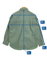 YANUK（ヤヌーク）カジュアルシャツ 緑 サイズ:S メンズ/2200664615048