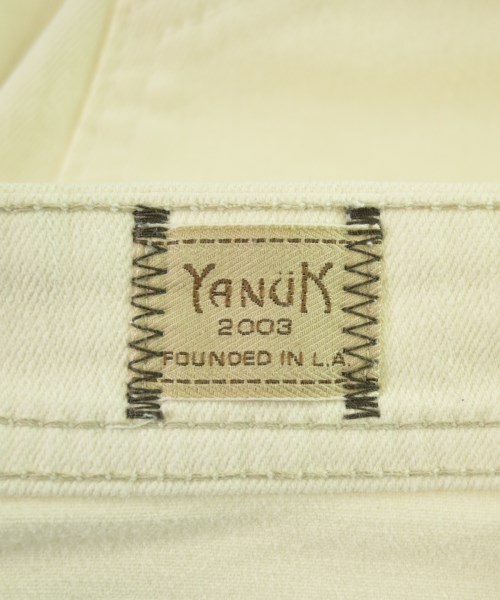 YANUK（ヤヌーク）デニムパンツ 白 サイズ:28(S位) メンズ/2200666016041