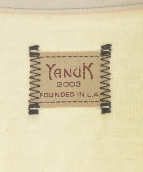 YANUK（ヤヌーク）カジュアルシャツ 白 サイズ:L メンズ/2200719437106
