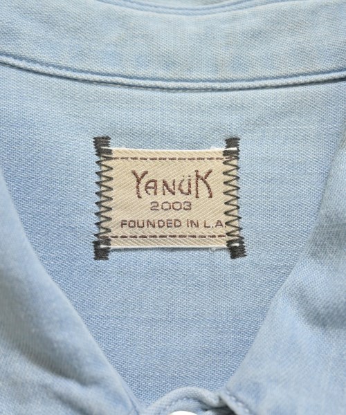YANUK（ヤヌーク）カジュアルシャツ 青 サイズ:M メンズ/2200690797039