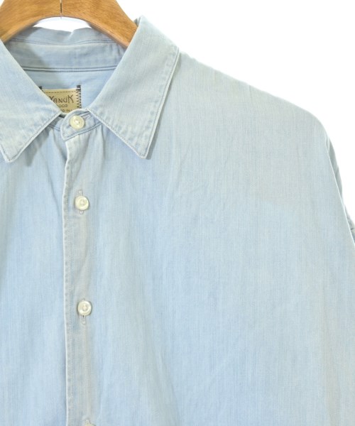 YANUK（ヤヌーク）カジュアルシャツ 青 サイズ:M メンズ/2200690797039