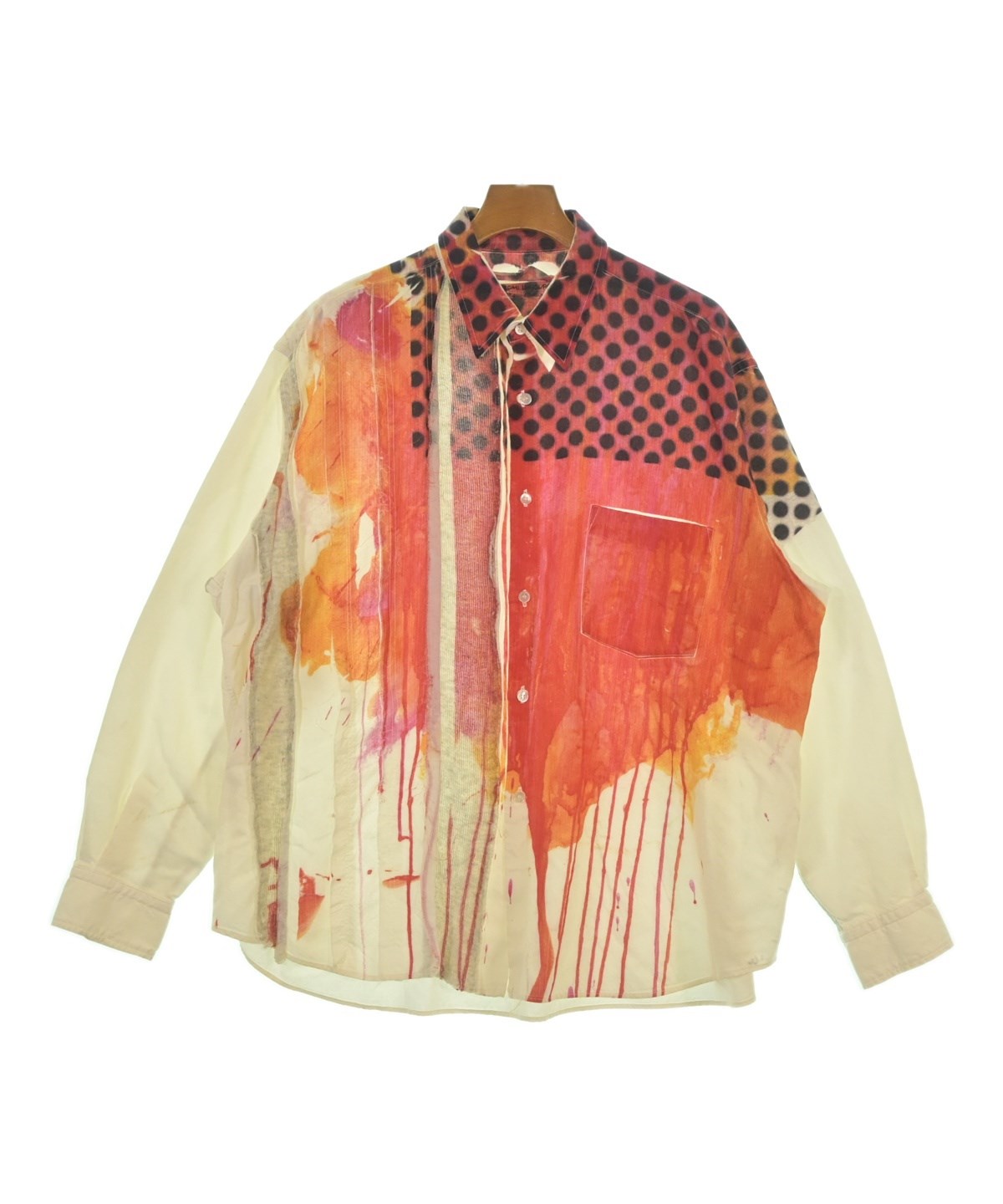 NOZOMI ISHIGURO（ノゾミイシグロ）カジュアルシャツ 白 サイズ:ONE