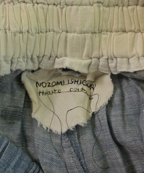 NOZOMI ISHIGURO（ノゾミイシグロ）ショートパンツ 青 サイズ:M メンズ/2200627042041