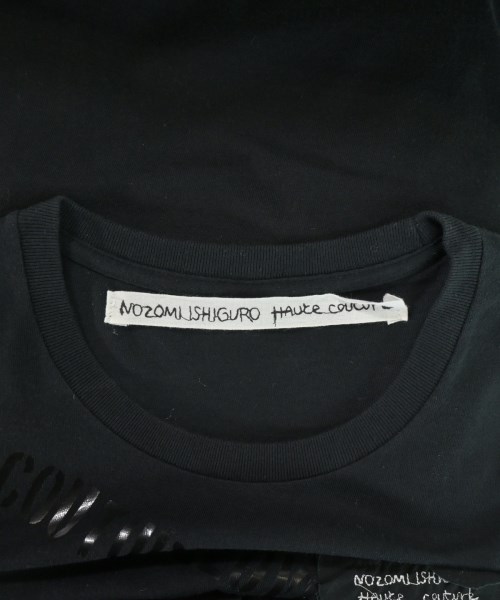 NOZOMI ISHIGURO（ノゾミイシグロ）Tシャツ・カットソー 黒 サイズ:ONE メンズ/2200720456141