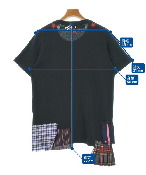 NOZOMI ISHIGURO（ノゾミイシグロ）Tシャツ・カットソー 黒 サイズ:ONE メンズ/2200720456141