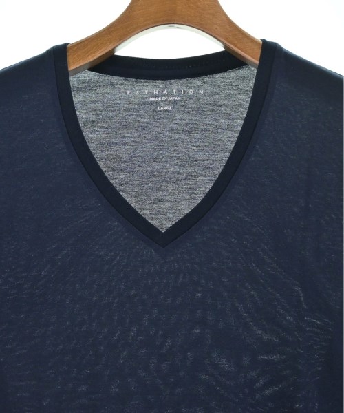 ESTNATION（エストネーション）Tシャツ・カットソー 紺 サイズ:L メンズ/2200476089099