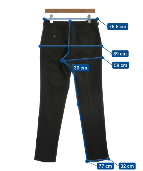 ESTNATION（エストネーション）スラックス 黒 サイズ:M メンズ/2200478069259