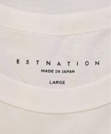 ESTNATION（エストネーション）Tシャツ・カットソー 白 サイズ:L メンズ/2200498859106