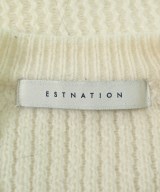 ESTNATION（エストネーション）ニット・セーター 白 サイズ:M メンズ/2200626920111