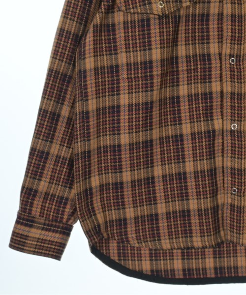ESTNATION（エストネーション）カジュアルシャツ 茶 サイズ:-(L位) メンズ/2200635995025