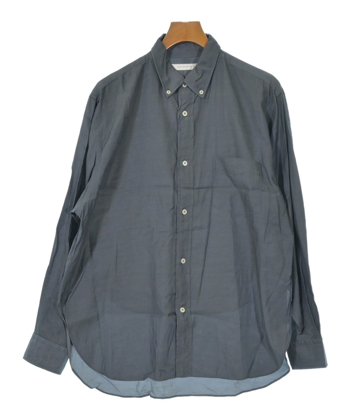 ESTNATION（エストネーション）カジュアルシャツ グレー サイズ:-(XXL