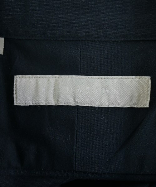 ESTNATION（エストネーション）ドレスシャツ 紺 サイズ:L メンズ/2200636153042