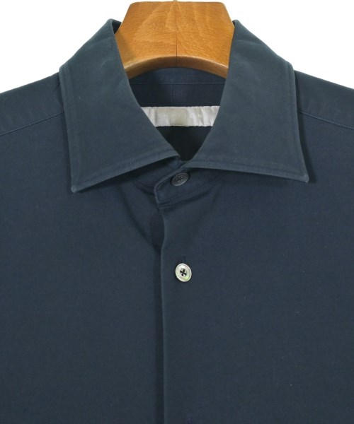 ESTNATION（エストネーション）ドレスシャツ 紺 サイズ:L メンズ/2200636153042