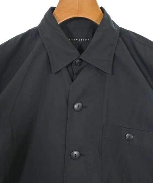 ESTNATION（エストネーション）カジュアルシャツ 黒 サイズ:S メンズ/2200621133080