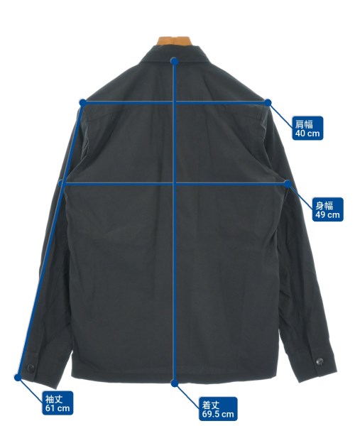 ESTNATION（エストネーション）カジュアルシャツ 黒 サイズ:S メンズ/2200621133080