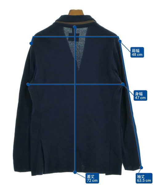 ESTNATION（エストネーション）ジャケット 紺 サイズ:L メンズ/2200615636030