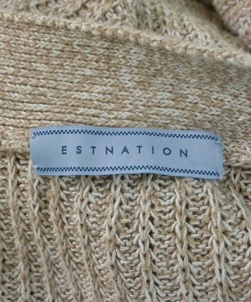 ESTNATION（エストネーション）カーディガン ベージュ サイズ:L メンズ/2200615636054