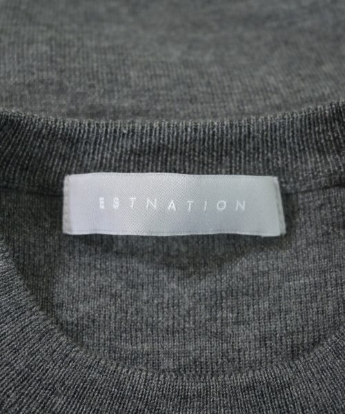 ESTNATION（エストネーション）ニット・セーター グレー サイズ:S メンズ/2200638774047