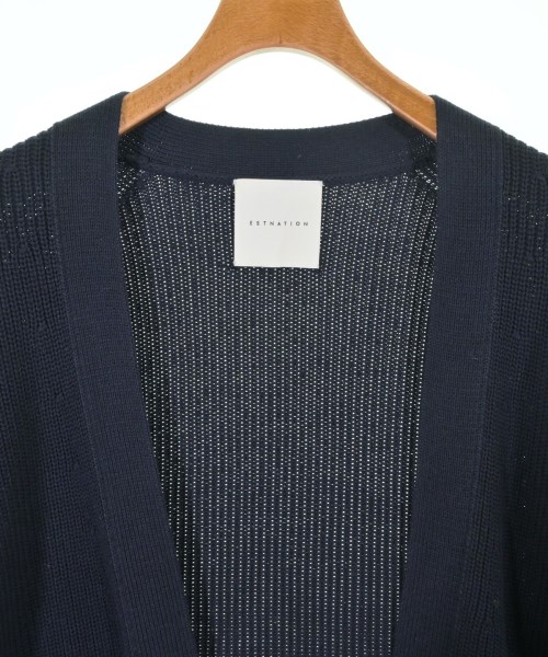 ESTNATION（エストネーション）カーディガン 紺 サイズ:M メンズ/2200624033127