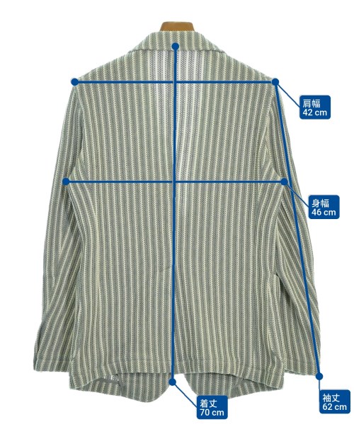 ESTNATION（エストネーション）ジャケット グレー サイズ:M メンズ/2200634978012