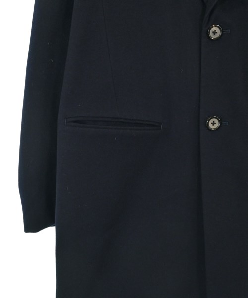 ESTNATION（エストネーション）チェスターコート 紺 サイズ:S メンズ/2200641574016