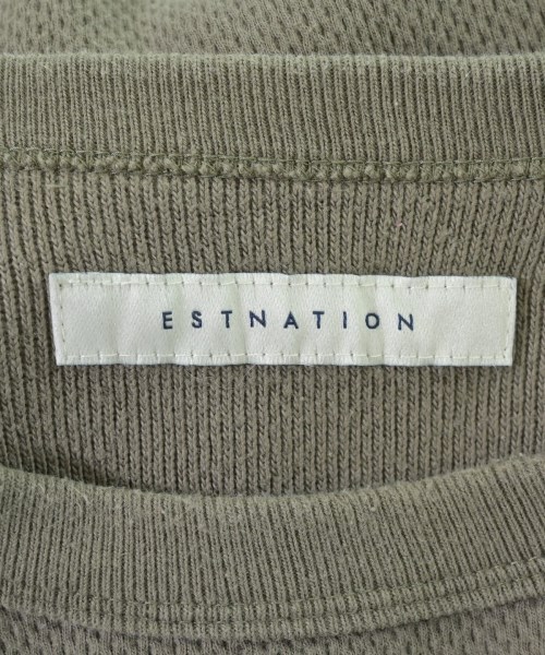ESTNATION（エストネーション）Tシャツ・カットソー カーキ サイズ:L メンズ/2200642538024