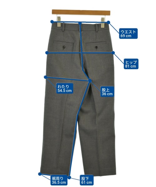 ESTNATION（エストネーション）スラックス グレー サイズ:38(M位) メンズ/2200642947031