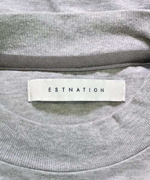 ESTNATION（エストネーション）Tシャツ・カットソー グレー サイズ:M メンズ/2200621761047
