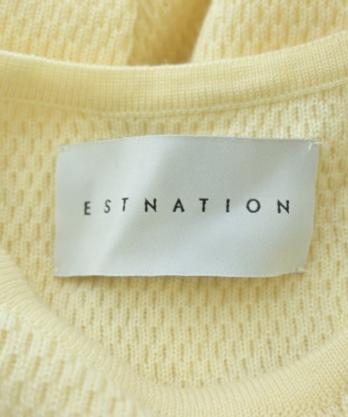 ESTNATION（エストネーション）ニット・セーター 白 サイズ:M メンズ/2200624991021